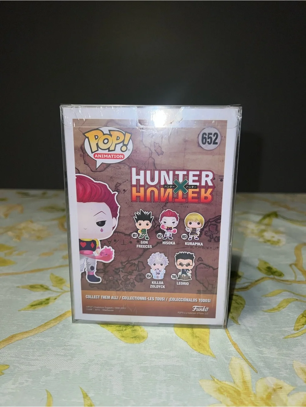 Funko Pop! Hisoka Vinyl Figure - Pink and Red
